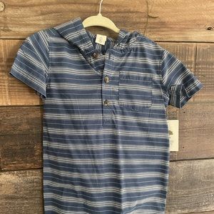 Boys hooded shorts Summer romper- brand new